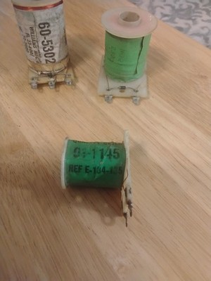 CLOSING SHOP- PINBALL- QUALITY COILS 01-1145 REF E- 134-135 NEW OLD STOCK