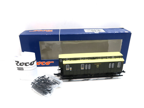 Postwagen Elberfeld 3077 der Kaiserlichen Post, Ep. I,  Roco HO, 45768, OVP, HH | Condition: Neu