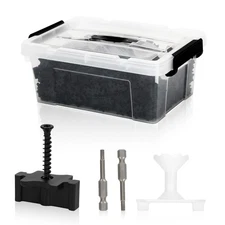 1250PCS Hidden Deck Fasteners for Composite & Wood Decking Boards Universal