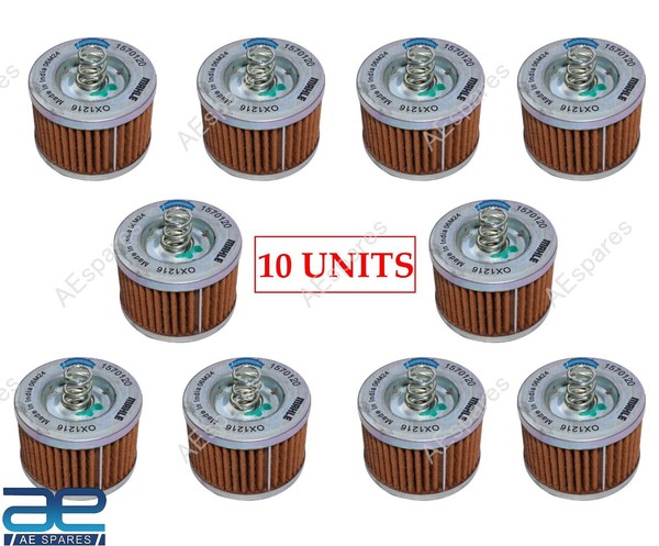 10X ÖLfilter-Kit FüR Royal Enfield New Classic Reborn Meteor Hunter 350 @Uk-image