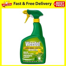 WEEDOL Lawn Weedkiller Kills Weeds Not Lawns Ready To Use Weed Killer Spray 1L
