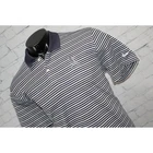 Nike Golf Polo Shirt Mens Large Navy Blue TPC Scottsdale Striped Dri-Fit