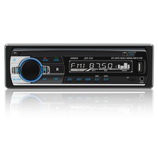 JSD-520 Car Stereo Audio Single Din Bluetooth Handsfree FM Radio Receiver USB...