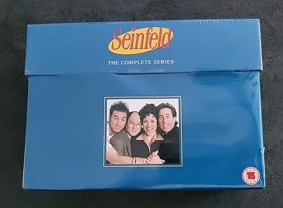 SEINFELD COMPLETE SERIES Season 1-9 DVD BoxSet UK Release Sealed New 33 Discs