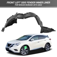 Front Left Inner Fender Liner Black For 2015-2023 Nissan Murano