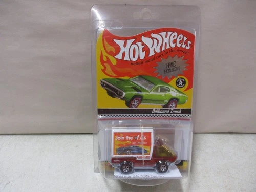 Hot Wheels Redline Club Billboard Truck HWC Exclusive