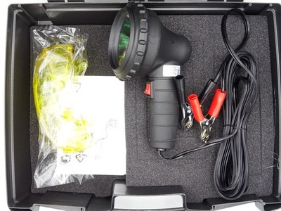  Set 100W UV Lampe Klimaanlagen Lecksuchlampe mit Schutzbrille 