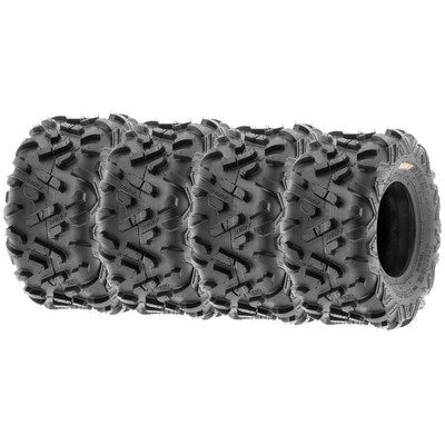 (4) SunF Power.II 26x11-12 ATV UTV Off-Road Tires All-Terrain 6 PR Tubeless A051