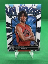 2024-25 Panini Donruss Optic Basketball JaKobe Walter Raptors 10 RC My House