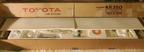 Vintage Toyota KR-350 rib knitter attachment for use with Toyota KS-650 knitting