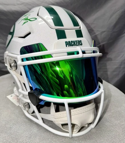 Brett Favre Signed Football Helmet – Speed Flex  | Radtke Sports Certified