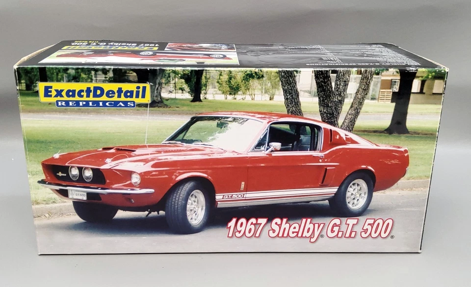 1967 Mustang Shelby GT 500 1:18 Scale Diecast By Exact Detail Replicas #WCC705 - Image 2 of 4