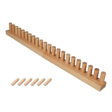 Wooden Knitting Loom 30.2 inch Long Weaving Loom Yarn Craft DIY Weaving Gift