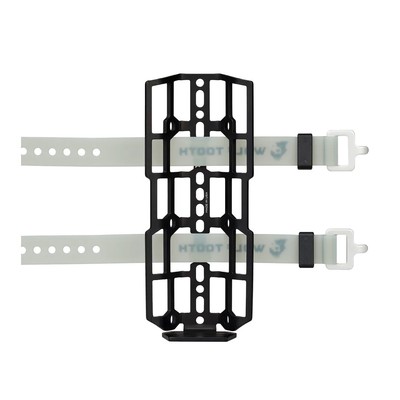 Wolf Tooth Components Morse Cargo Cage With 2 Straps, Black