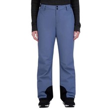 ROXY Women's Snow Pants, Adjustable waist, Blue, Medium