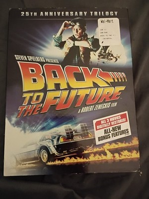 Back to the Future 25th Anniversary Trilogy DVD All 3 Movies Digitally Restored
