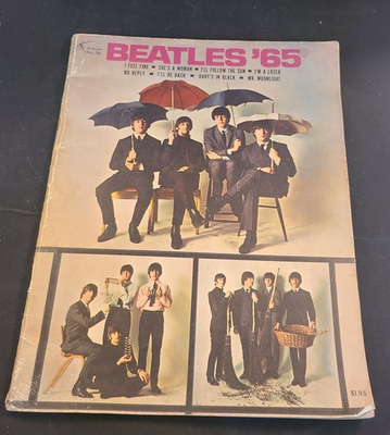 #ad Vintage Northern Songs Rare Beatles 65#x27; Song Book Album 38 Sheet Music $22.95