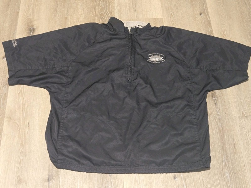 Super Bowl XXXIX Greg Norman Jacket NFL 2005 Patriots Eagles Mens Size L