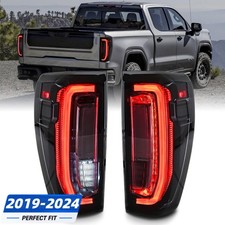 Rhlh Full Led Tail Light Assembly For Gmc Sierra 15002500 2019-2024 Rear Lamps