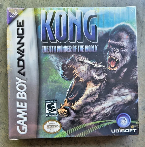 2005 BRAND NEW GAME BOY ADVANCE KONG THE 8TH WONDER OF THE WORLD