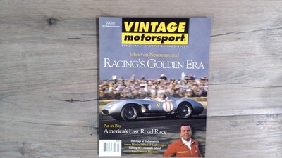 Vintage Motorsport Magazine 2003/2 John von Neumann Racing Era