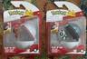 2 NIB Pokémon Clip n Go Battle Ready Figures Charcadet & Aron 