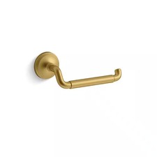 KOHLER Paces Wall Mounted Toilet Paper Holder in Vibrant Brushed Moderne Brass