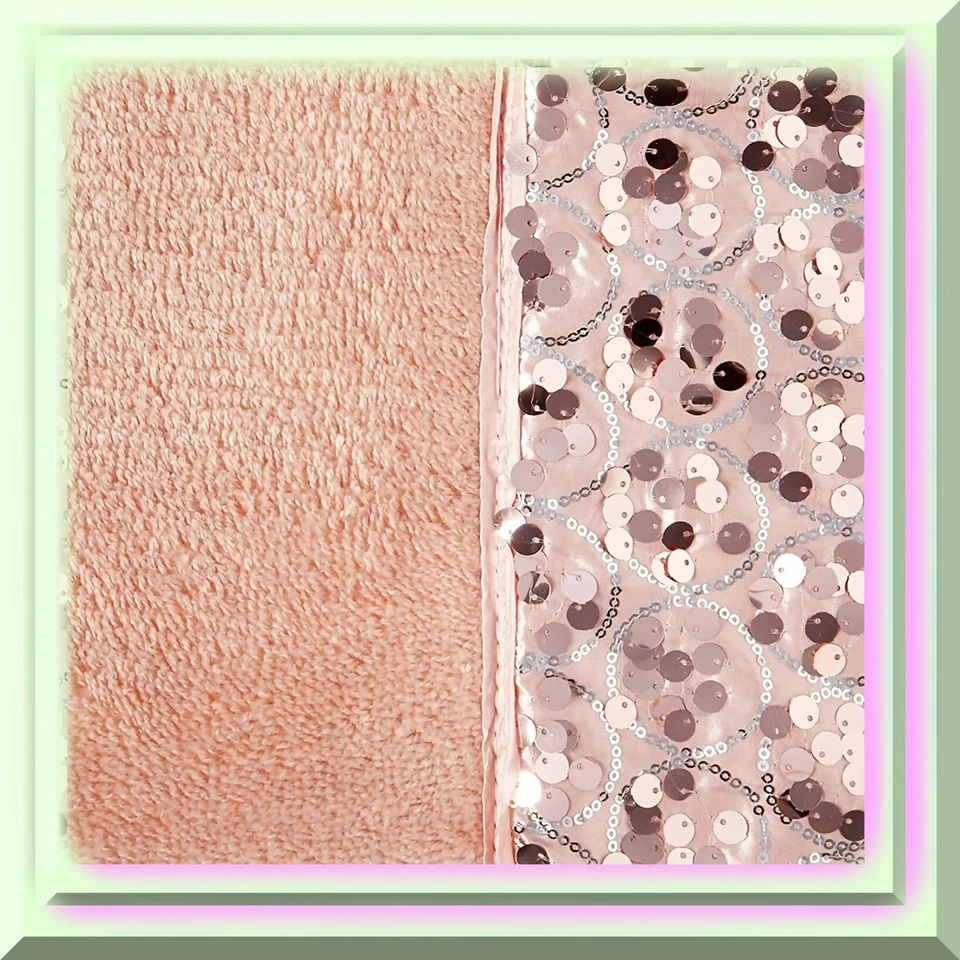 Alfombra contorno plateada para decoración de baño rubor elegante Foto 4 de 4