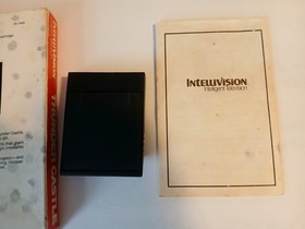 Thunder Castle Intellivision CIB Complete w Poor Box & Poor Manual Tested Works