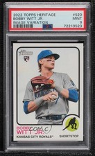 2022 Topps Heritage High Number Image Variation Bobby Witt Jr PSA 9 MINT 0nl0
