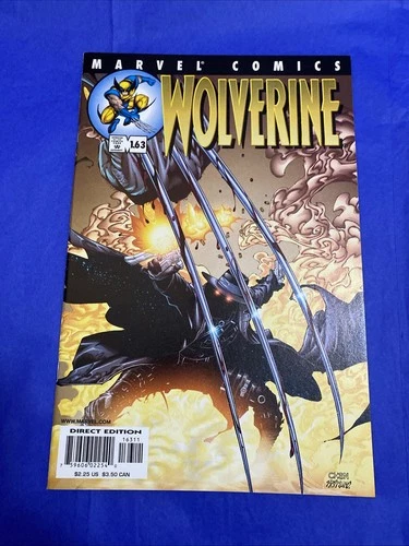 Vintage 2001 Wolverine #163 Key 🔑 First Shiver Man