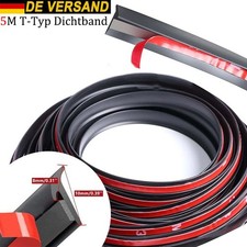 T-Typ F&uuml;r Benz KFZ Dichtungsstreifen Autot&uuml;rdichtung Dichtband T&uuml;r dichtung 5m
