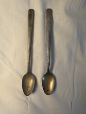Oneida Ltd Baby Feeding Spoons - Pair Of Vintage Spoons