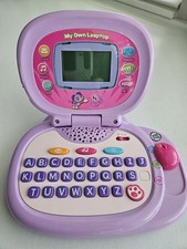 MY OWN LEAPTOP LAPTOP Purple/Pink Educational  Interactive Tested- Works Great