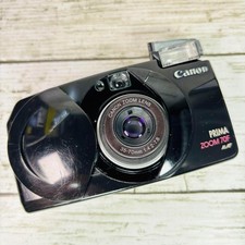 Canon Prima Zoom 70F Compact Film Camera Tested Great Condition