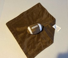 KOALA BABY BROWN FOOTBALL SECURITY BLANKET LOVEY D5