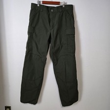 First Tactical Men's Size 34 Specialist BDU Ripstop Cargo Green Pants Straight