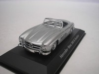 Mercedes Benz 300 Sl Roadster 1955 Silber 1/43 Maxichamps 940039030 Neu