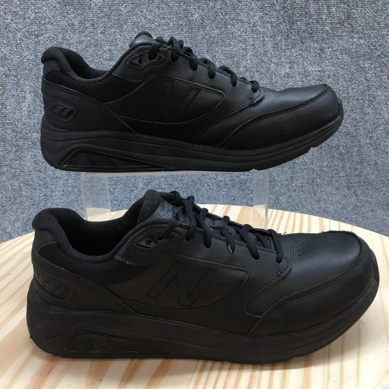 Scarpe New Balance donna 10 5 D 928v3 sneakers nere stringate casual MW928BK3