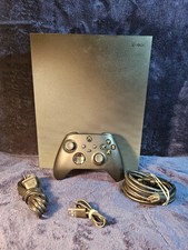 Xbox One X 1TB Project Scorpio Edition Console Black #1787 W/ Controller & Cords