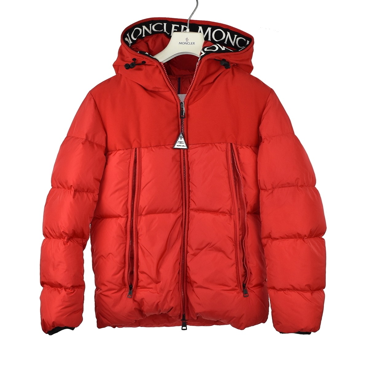 Moncler Men's Size 1 Red A777 Down Jacket 0794