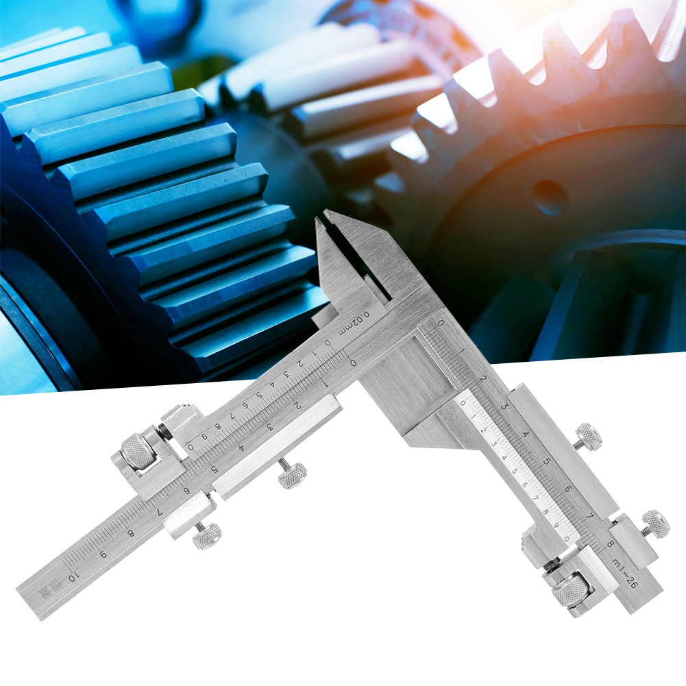 M1-26 Stainless Steel Gear Tooth Vernier Caliper For Measuring For