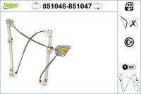 Valeo Fensterheber 851047 FüR Vw