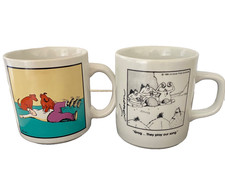 Two Far Side Coffee Mugs By Gary Larson Comic...