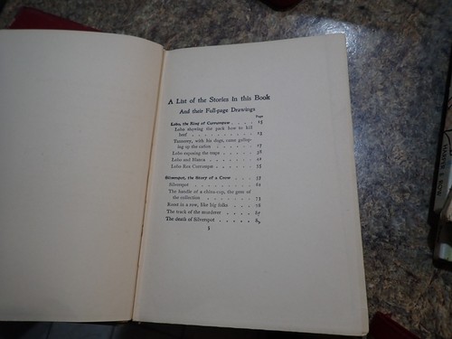 1919 Wild Animals I Have Known And 200 Drawings, Ernest Thompson Seton - Picture 2 of 10
