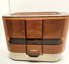 Vintage Terraillon Export Kitchen Scale Made in France 1970's Brown 4000 VTG