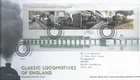 GB QEII 2011 Classic Locomotives of England MS First Day Cover Tallents House