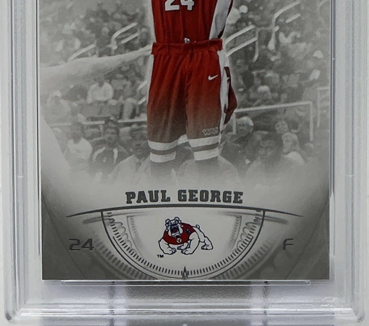 Paul George PSA 10 - 2013 SP Retrato Auténtico - Fresno, Pacers, Clippers, 76ers Foto 3 de 4