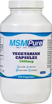 KALA HEALTH MSMPure MSM Vegetarian Capsules   1,000 mg US - 250 Capsules 05/2030