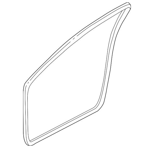 Genuine Jaguar 2002-2008 X-Type Body Weather-Strip C2S42752